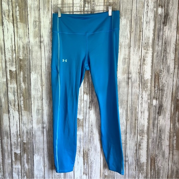 Under Armour Pants - Under Armor Blue Compression Leggings